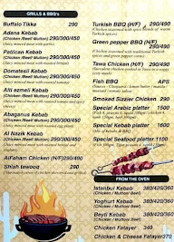 Bab Arabia menu 7