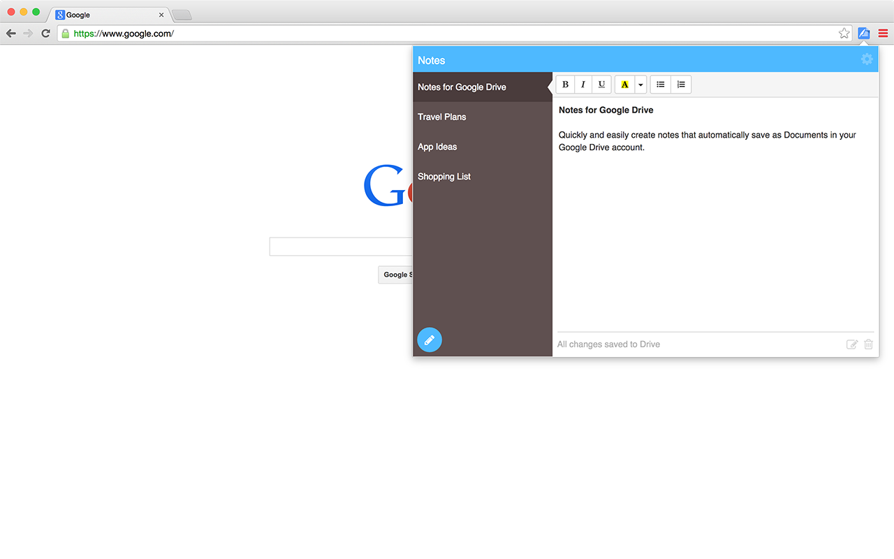 Notes: Keep Sticky Thoughts in Google Drive Preview image 3