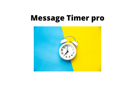 Message Timer pro small promo image