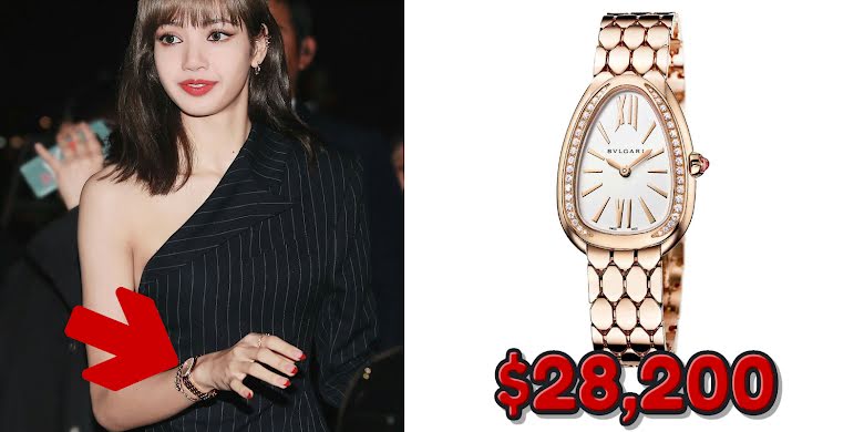 Here's The True Cost Of BLACKPINK Lisa's BVLGARI Jewelry - Koreaboo