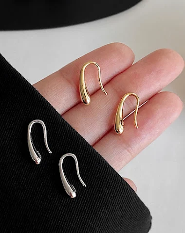 Boucles d'oreilles rétro minimalist - 2