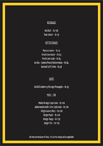 PIE - Pan India Eatery menu 