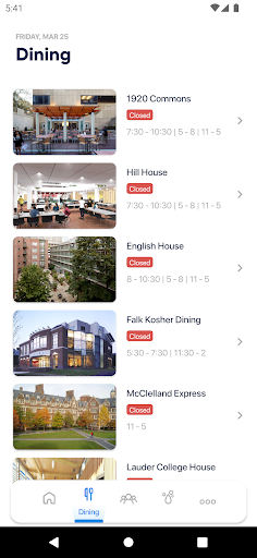 Screenshot Penn Mobile
