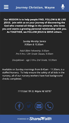 Journey Christian, Wayne