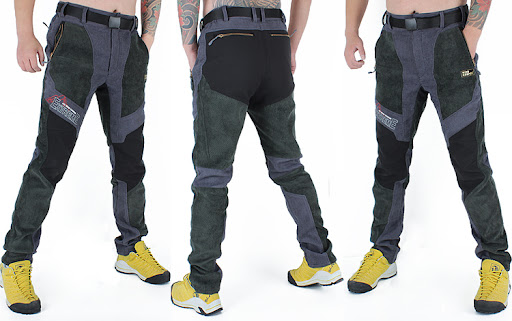 Title 18, Mens Winter Waterproof Outdoor Slim Hiking Fle...