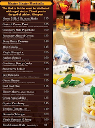 The Monks Cafe menu 1