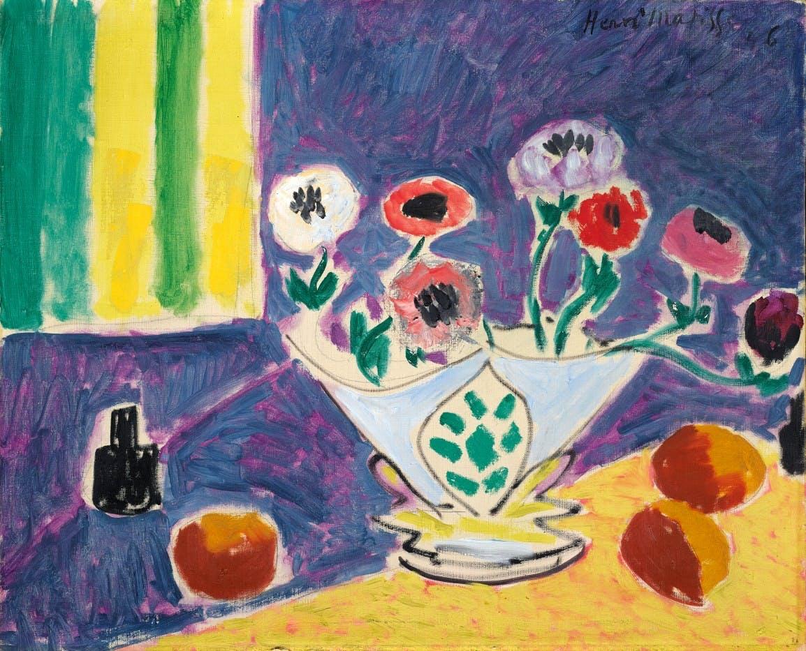 matisse-vase-anémones-painting