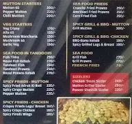 Spicy Sizzlers menu 2