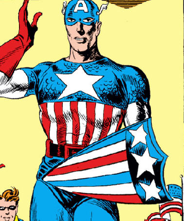 What was Captain America's shield made of?