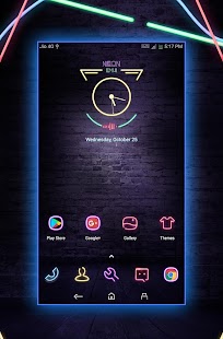 Neon EMUI 5 Theme - náhled