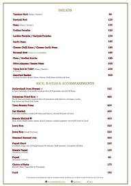 Trevi-All Day Dinning menu 2