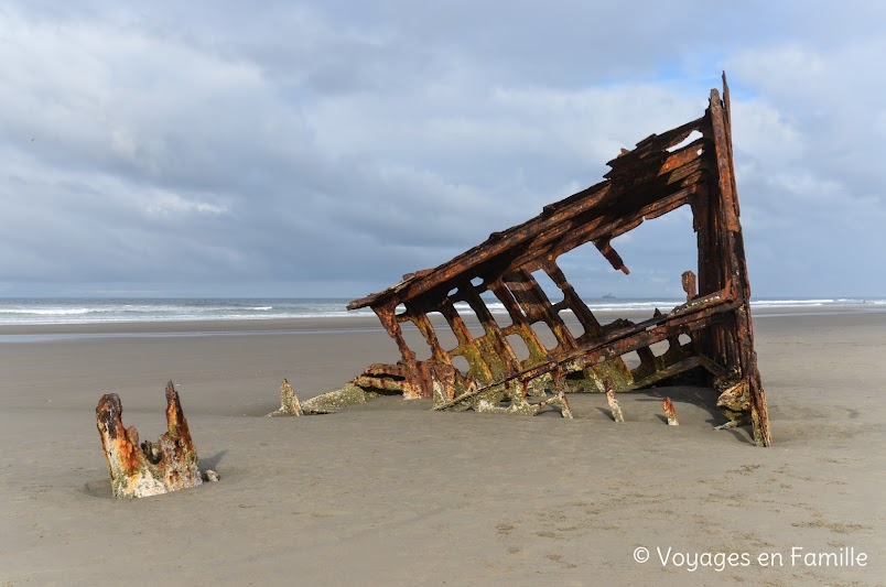 Peter Iredale Shipwreck - Fort Stevens SP