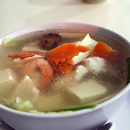 Seafood Tofu Soup