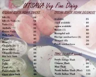 Utsav Restaurant menu 1