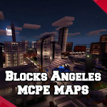 Cover Image of Herunterladen Blocks Angeles City for MCPE 1.3.1 APK