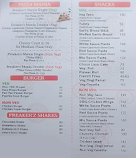 Pizza Freakerz menu 5