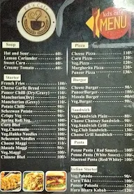 KD's Cafe menu 1