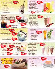 Snackies Cafe menu 5