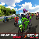 Real Moto Bike Race Game Highway 2020 Chrome extension download