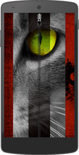 Mystery Cat Zip Screen Lock Screenshots 15
