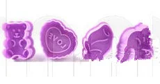 3D Koekjessnijders Baby set Taartdecoratie mal Koekjes stempel Maak unieke en schattige koekjes voor baby's