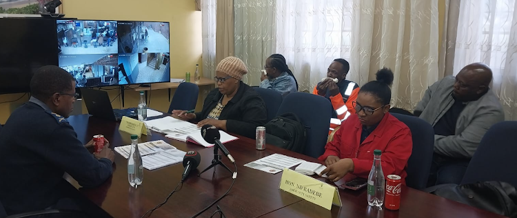 The meeting was attended by Gauteng community safety portfolio committee chairperson Aphina Ndlovana and Johannesburg district police commissioner Max Mashe, among others.