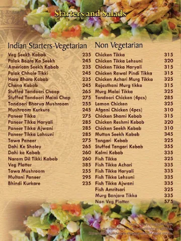 Delhi Bites menu 