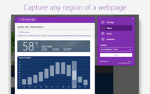 OneNote Web Clipper