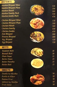 Hyderabad Zyqa Restaurant menu 5