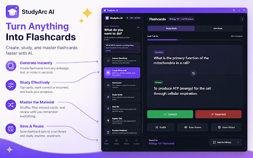 StudyArc AI screenshot 2
