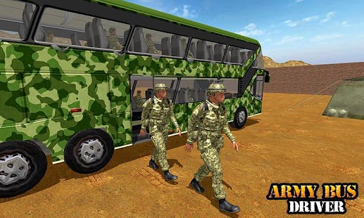 Army Bus Driving 2017 - Military Coach Transporter (Mod)