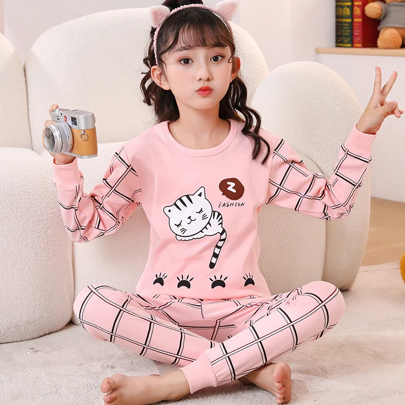 Katoenen Herfst Kleding en Broeken Set voor comfort en stijl. Ademend en zacht, perfect voor koele dagen. Geniet van gemak!