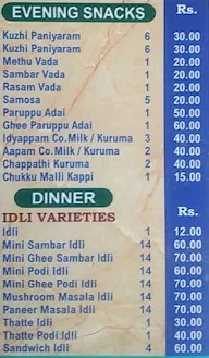 Nachammai Chettinad Veg Hotel menu 2