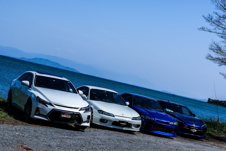 マークXのTEAM XROSS・色んな撮り方😆・チーム撮影楽しい😏に関するカスタム事例の投稿画像9枚目