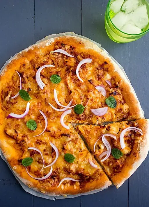 Butter Chicken Pizza