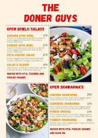 The Doner Guys menu 3