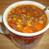 Thumbnail For Hamburger Spanish Rice Soup