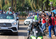 Miss SA Shudufhadzo Musida  during her homecoming in Limpopo. 