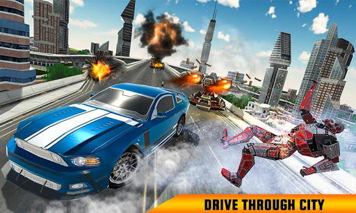 US Police Horse Robot Transformation: Robot Car 3D - v1.0.4