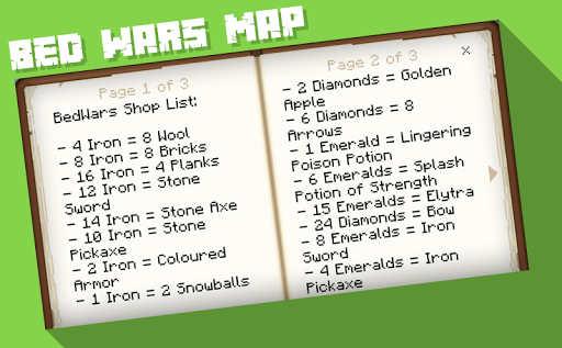 Screenshot Map Bed Wars for MCPE