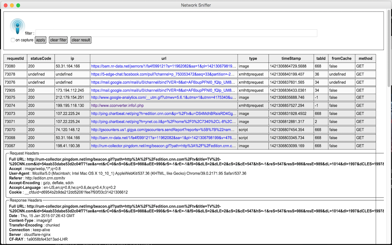 Network Sniffer Preview image 0