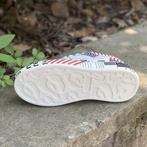 Title 3, Womens Fashion Casual Platform Painted Sneaker...