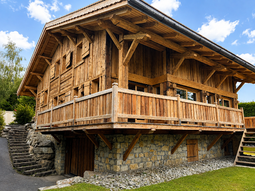 Traditional wooden chalet with balcony and stone - Chalet purchase in Megeve, 9 rooms, 5 bedrooms