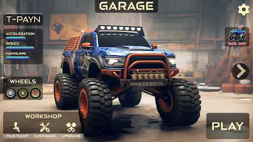 Screenshot Monster Truck Stunt -Car Crash