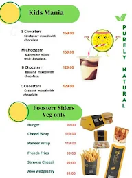 Foosterr menu 2