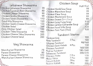 Food Villa menu 2