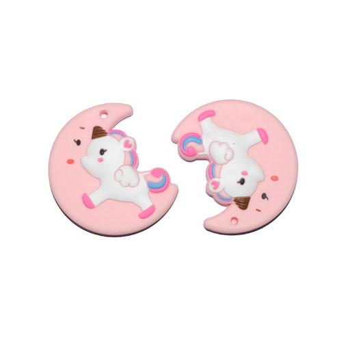 Title 3, Silicone Teether Baby Molar Teeth Chewable Moon...