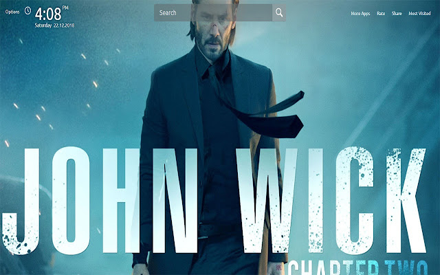 John Wick 2 Wallpapers Theme New Tab