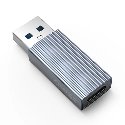 Bộ chuyển đổi Orico USB 3.1 sang Type-C 10Gbps (AH-AC10-GY) (Xám)