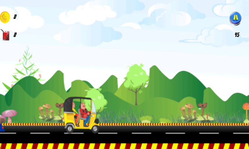 Motu Patlu Auto Run Screen 2